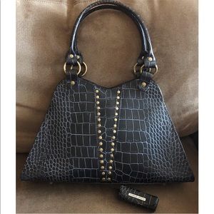 Charlie Lapson🐊 Leather Bag +💄Case